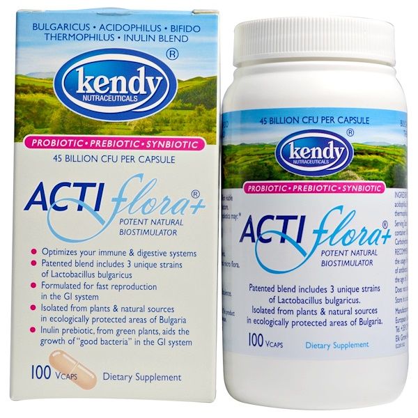 Kendy USA, Actiflora+, Potent Natural Biostimulator, 100 Veggie Caps