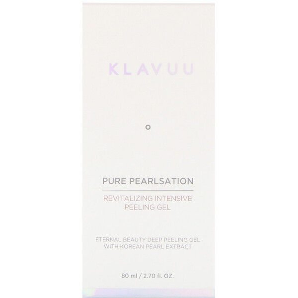 KLAVUU, Pure Pearlsation, Revitalizing Intensive Peeling Gel, 2.70 fl oz (80 ml)