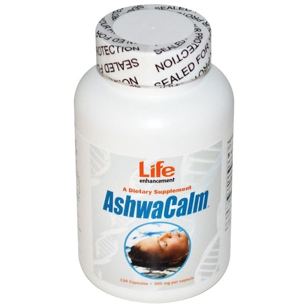 Life Enhancement, AshwaCalm, 300 mg, 120 s 240 Count (2x120)