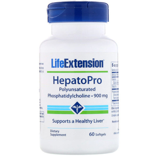 Life Extension, HepatoPro, 900 mg, 60 Softgels 120 Count (2x60)