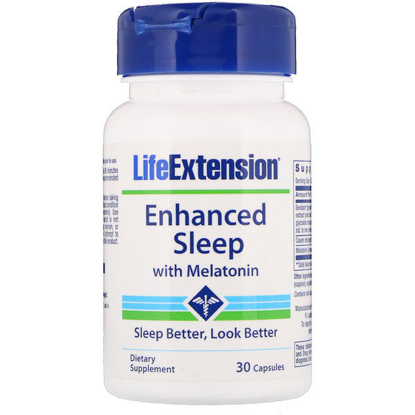 Life Extension, Enhanced  with Melatonin, 30 s 60 Count (2x30)