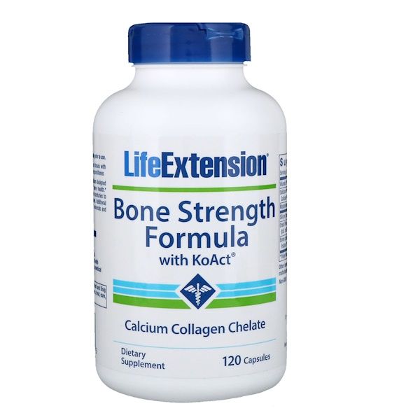 Life Extension,  Strength Formula with KoAct, 120 s 240 Count (2x120)