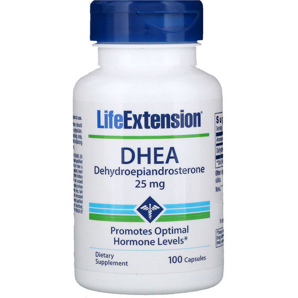 Life Extension, DHEA, 25 mg, 100 s