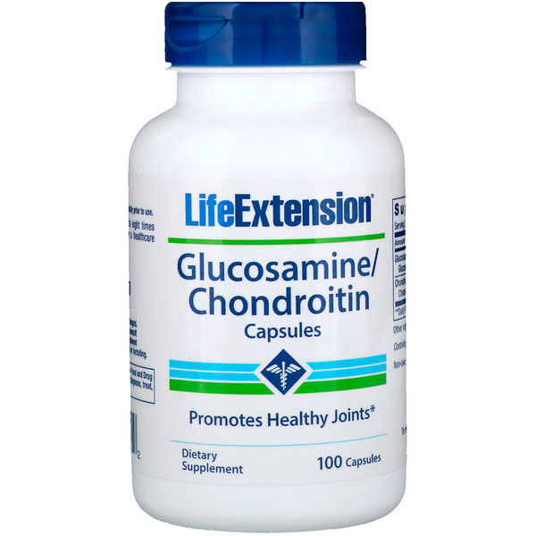 Life Extension, Glucosamine/Chondroitin s, 100 s 100 Count