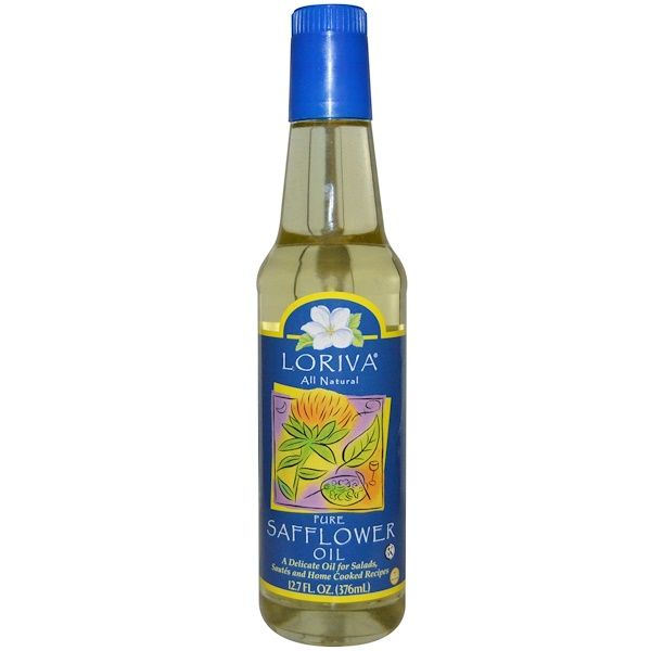 Loriva, Pure Safflower Oil, 12.7 fl oz (376 ml) (Discontinued Item)