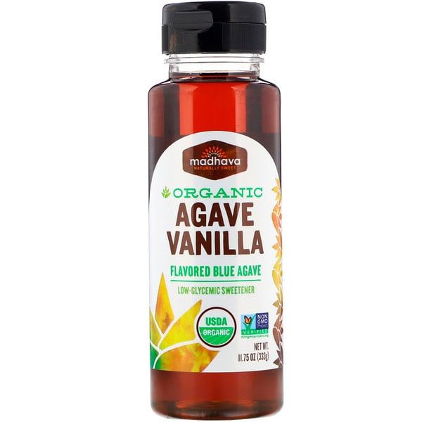 Madhava Natural Sweeteners, Organic Agave, Vanilla, 11.75 oz (333 g)
