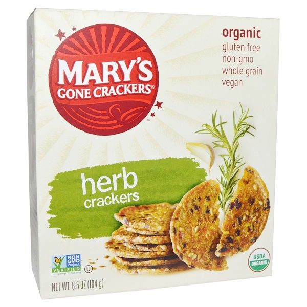 Mary's Gone Crackers, ,  Crackers, 6.5 oz (184 g)