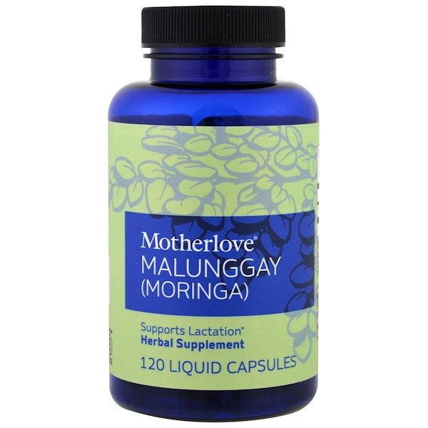 Motherlove, Malunggay (Moringa), 120 Liquid s 120 Count