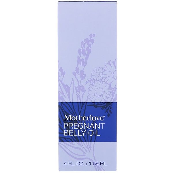 Motherlove, Pregnant Belly Oil, 4 fl oz (118 ml)