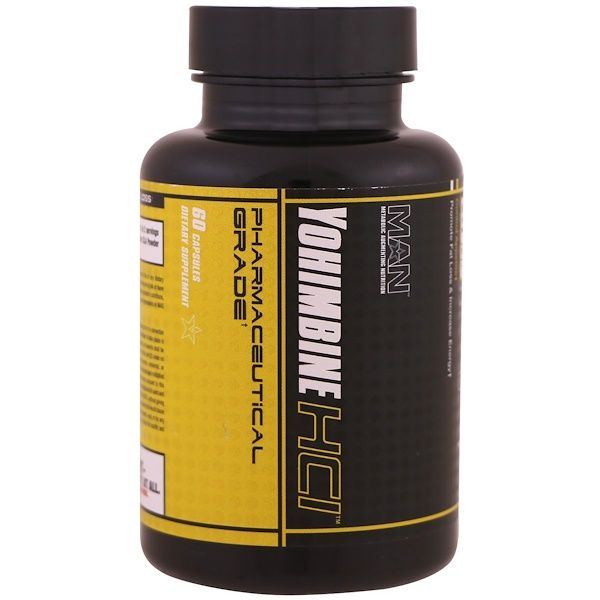 MAN Sports, Yohimbine HCI , 60 Capsules