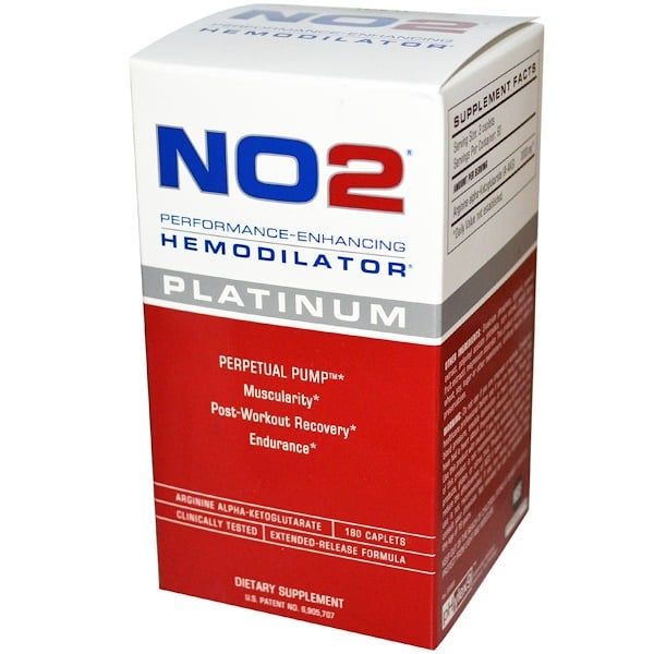 MRI, NO2, Performance-Enhancing Hemodilator, Platinum, 180 Caplets (Discontinued Item)