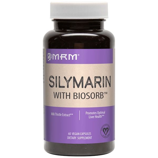 MRM, Silymarin with BioSorb, 60 Vegan s 120 Count (2x60)