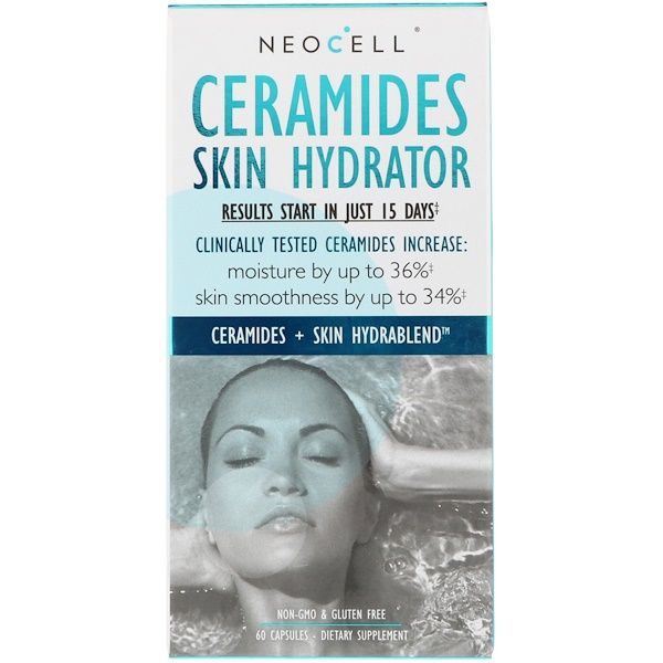 Neocell, Ceramides Skin Hydrator, 60 s 120 Count (2x60)