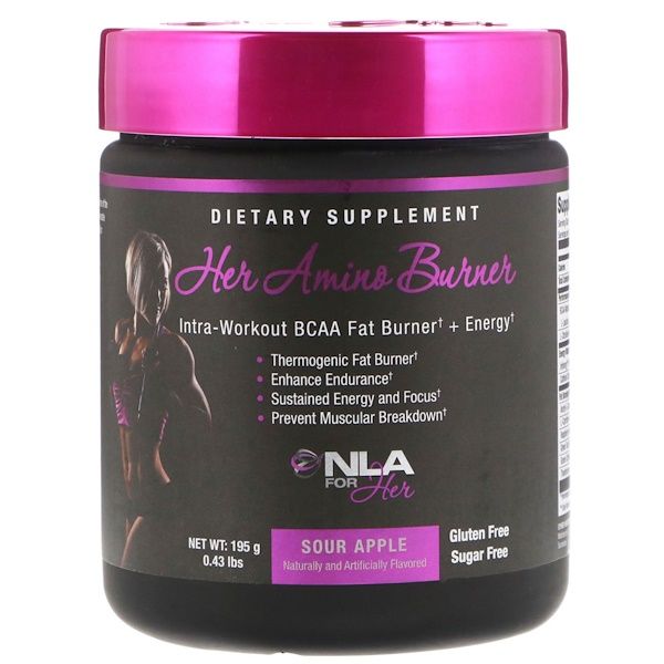 Nla For Her Her Amino Burner Intra Workout Bcaa Fat