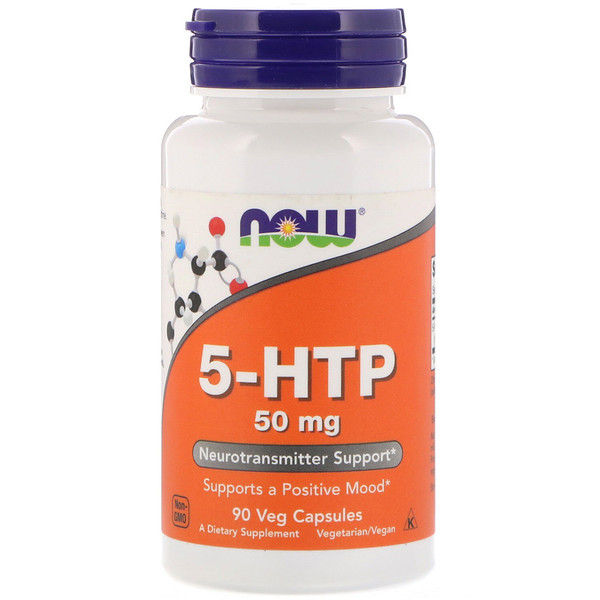 Now Foods, 5-HTP, 50 mg, 90 Veg s