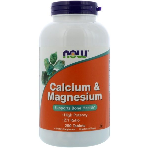 Now Foods, Calcium & Magnesium, 250 s 250 Count