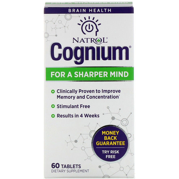 Natrol, Cognium, 60 s 60 Count