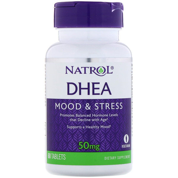 Natrol, DHEA, 50 mg, 60 s