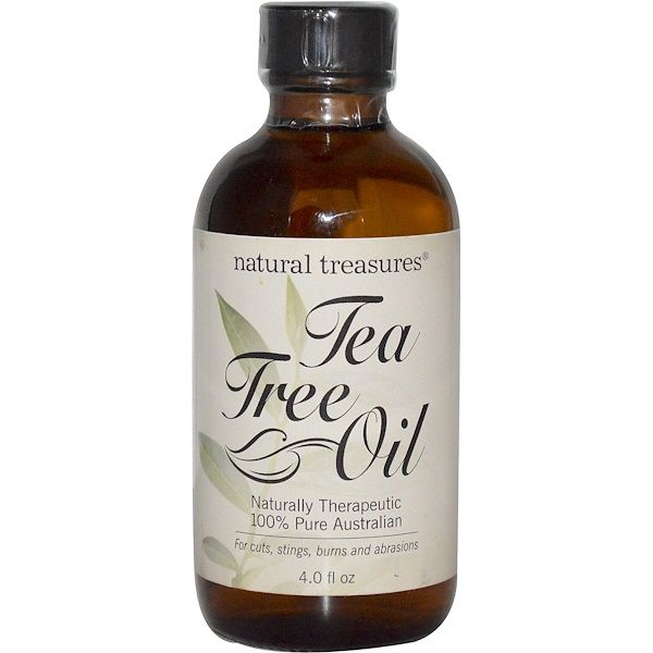 Natural Treasures, Tea Tree Oil, 100% Pure Australian, 4.0 fl oz (Discontinued Item)