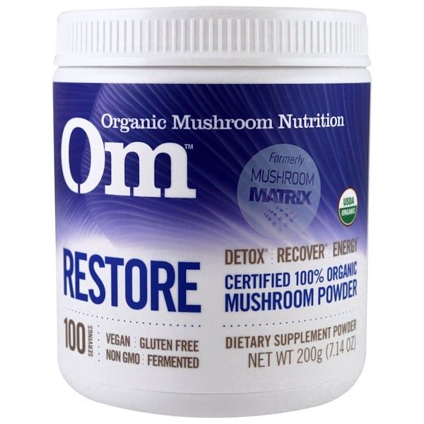 Organic Mushroom Nutrition, Restore, Mushroom Powder, 7.14 oz (200 g)