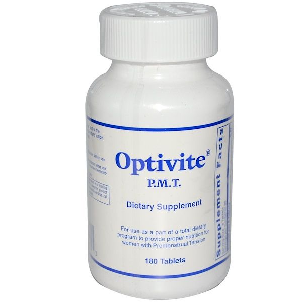 Optimox Corporation, Optivite, P.M.T., 180 Tablets 360 Count (2x180)