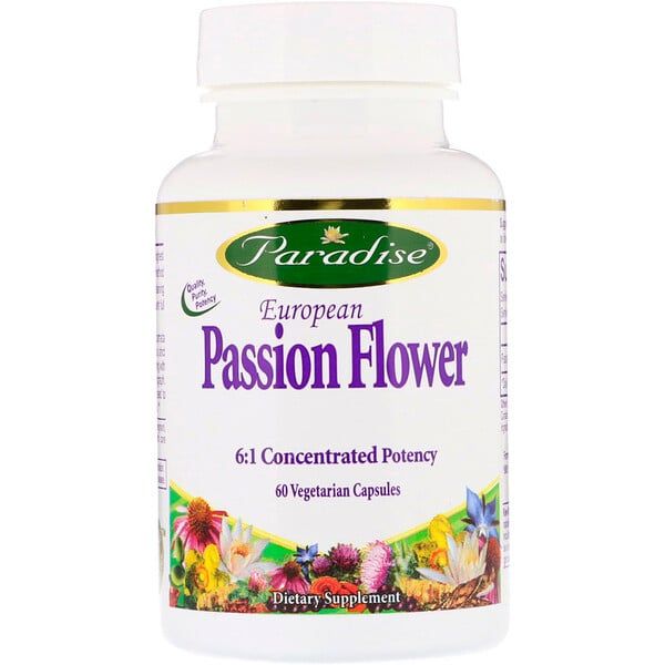 Paradise s, European Passion Flower, 60 Vegetarian s