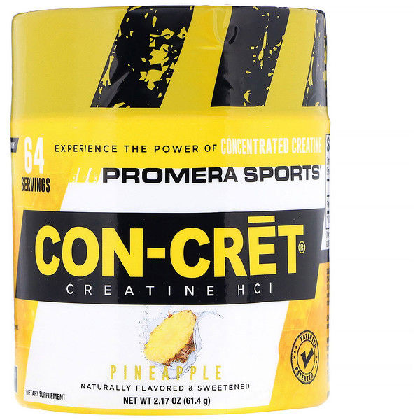 Promera Sports, Con-Cret Creatine HCl, Pineapple, 2.17 oz (61.4 g)