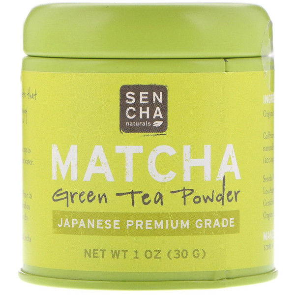 Sencha Naturals, Matcha, Green Tea Powder, Japanese Premium Grade, 1 oz (30 g)