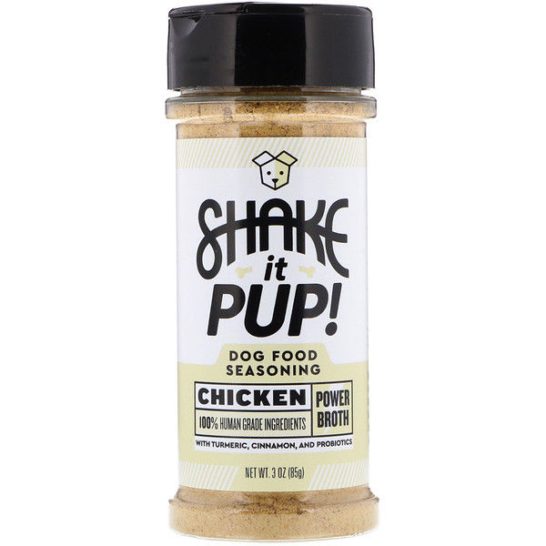 Shake it Pup, Dog Food Seasoning, Chicken Power Broth, 3 oz (85 g)