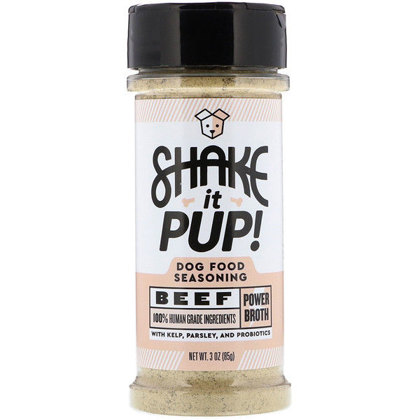 Shake it Pup, Dog Food Seasoning, Beef Power Broth, 3 oz (85 g)