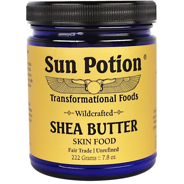 Sun Potion, Shea Butter Wildcrafted in Ghana, 7.8 oz (222 g) (Discontinued Item)