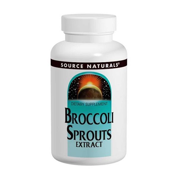 Source Naturals, Broccoli Sprouts Extract, 60 s 120 Count (2x60)