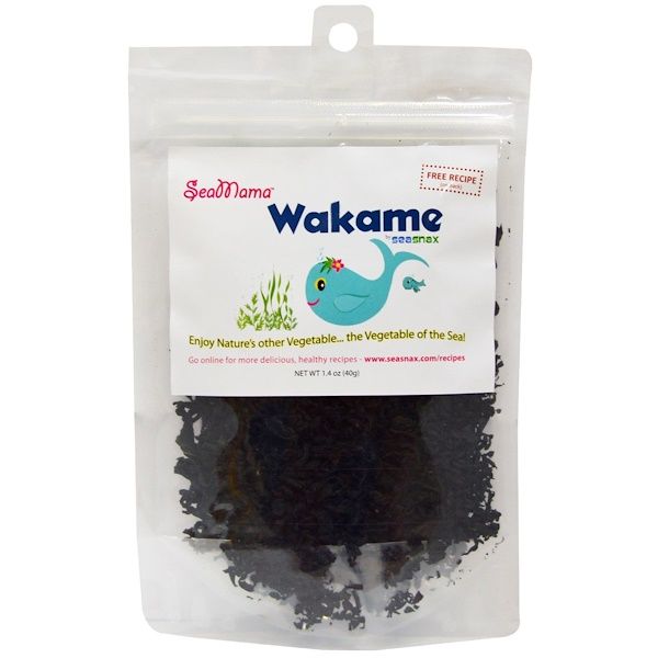 SeaSnax, SeaMama, Wakame Flakes, 1.4 oz (40 g)