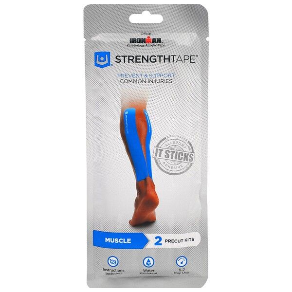 Strengthtape, Kinesiology Tape Kit, Muscle, 2 Precut Kits (Discontinued Item)