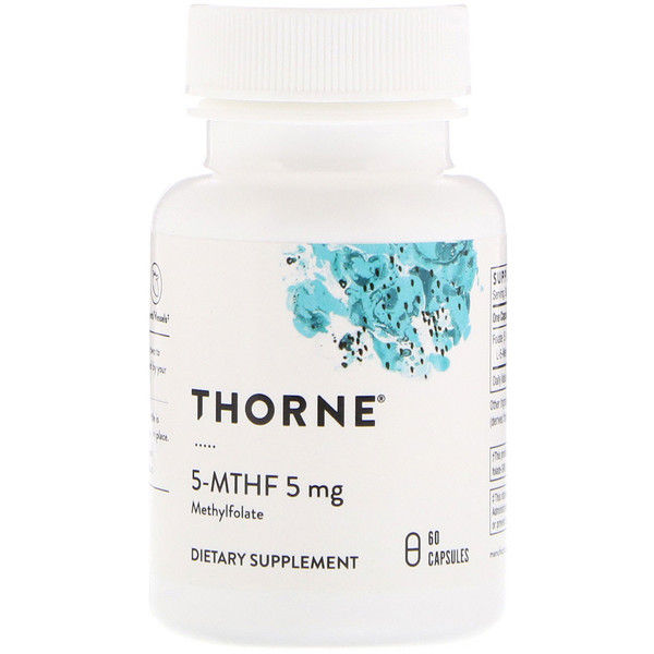 Thorne Research, 5-MTHF, 5 mg, 60 s