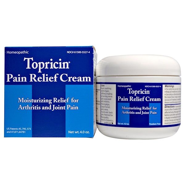 Topricin, Pain Relief Cream, 4.0 oz