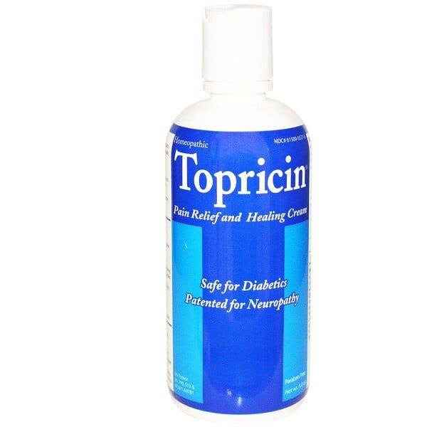 Topricin, Pain Relief Cream, 8.0 oz