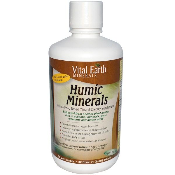 Vital Earth Minerals, Humic Minerals, 32 fl oz (946 ml)