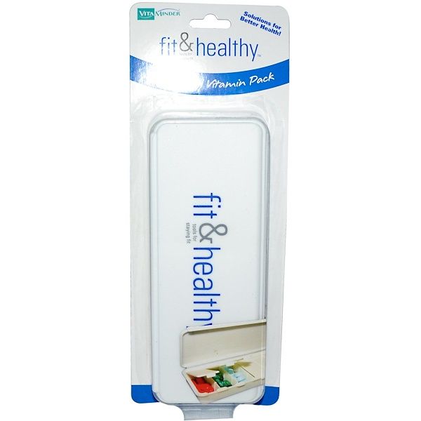 Vitaminder, Fit & Healthy, Seven Day Vitamin Pack 1 Count