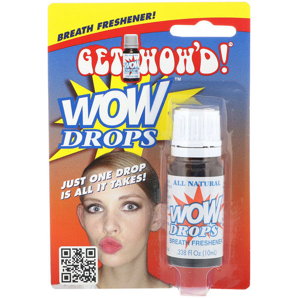 Wow Drops, Breath Freshener, 0.338 fl oz (10 ml)