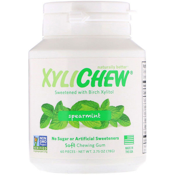 Xylichew, Spearmint, 60 Pieces, 2.75 oz (78 g)