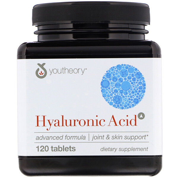 Youtheory, Hyaluronic  Advanced Formula, 120 s