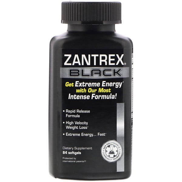Zantrex, Black, 84 Softgels