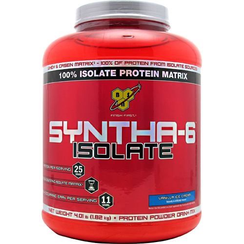 Bsn Inc., Bsn Isolate Syntha-6 Vanilla 4Lb