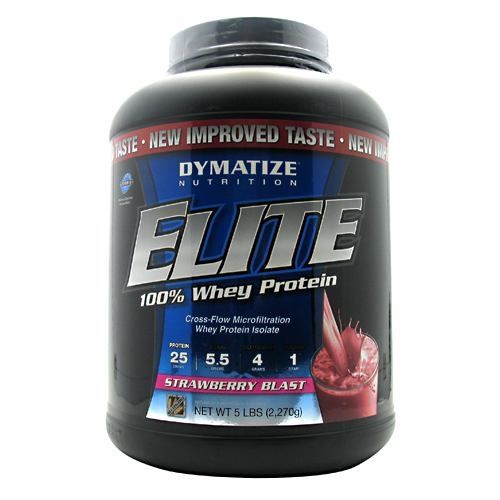 Dymatize Elite 100% Whey Protein Strawberry 5Lb