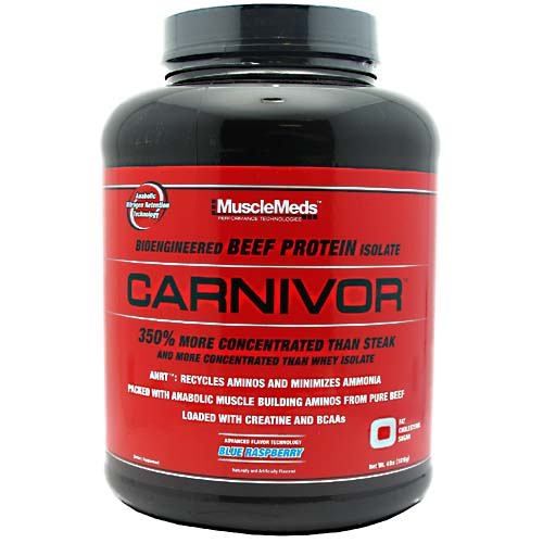 Muscle Meds Carnivor Blue Rasp 4Lb