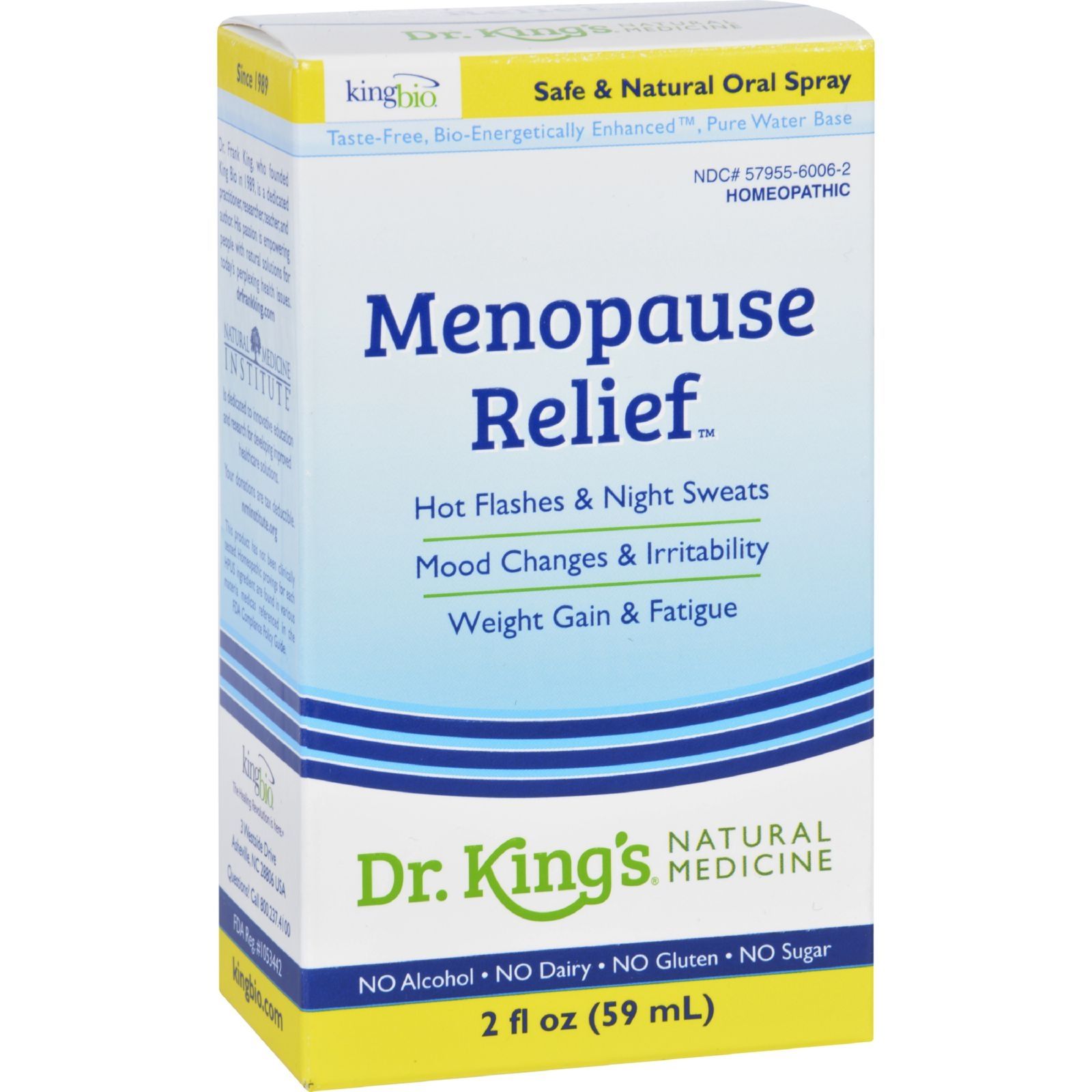 King Bio pathic Menopause  - 2 Oz