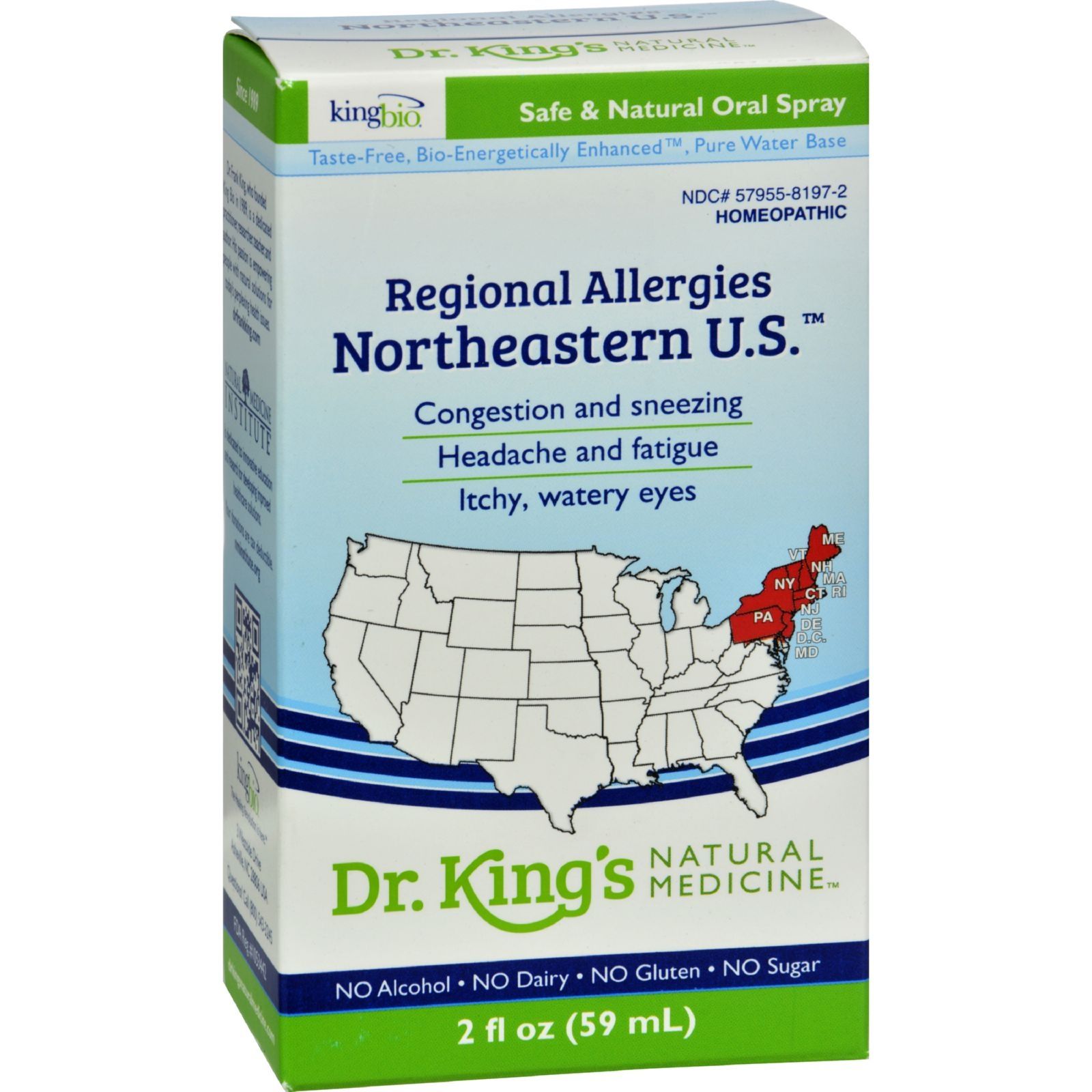 King Bio pathic Northeastern U.S. - 2 Fl Oz