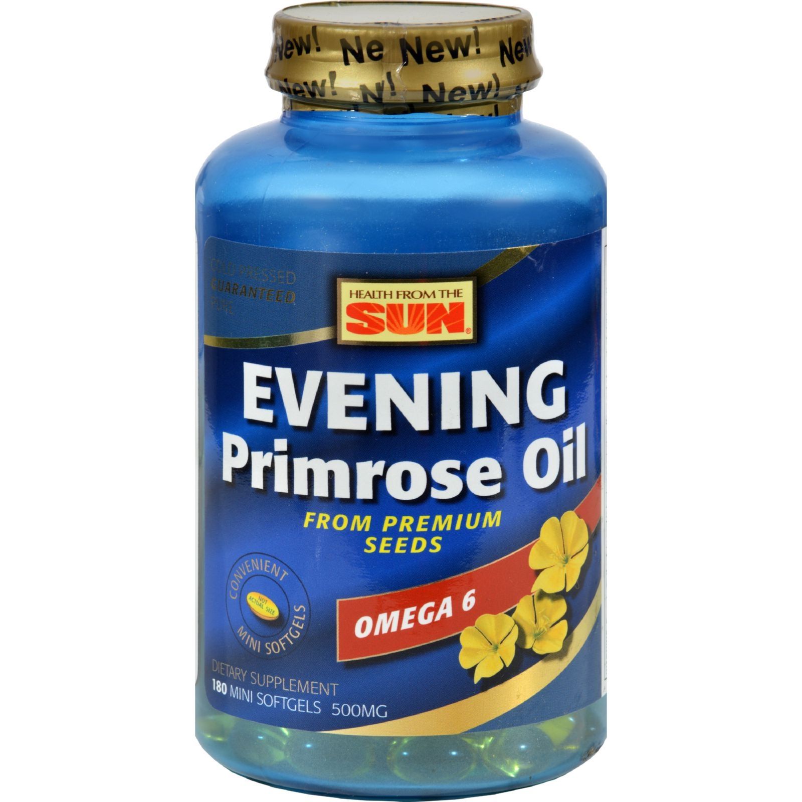  From The Sun Evening Primrose Oil Original - 500 Mg - 180 Softgels
