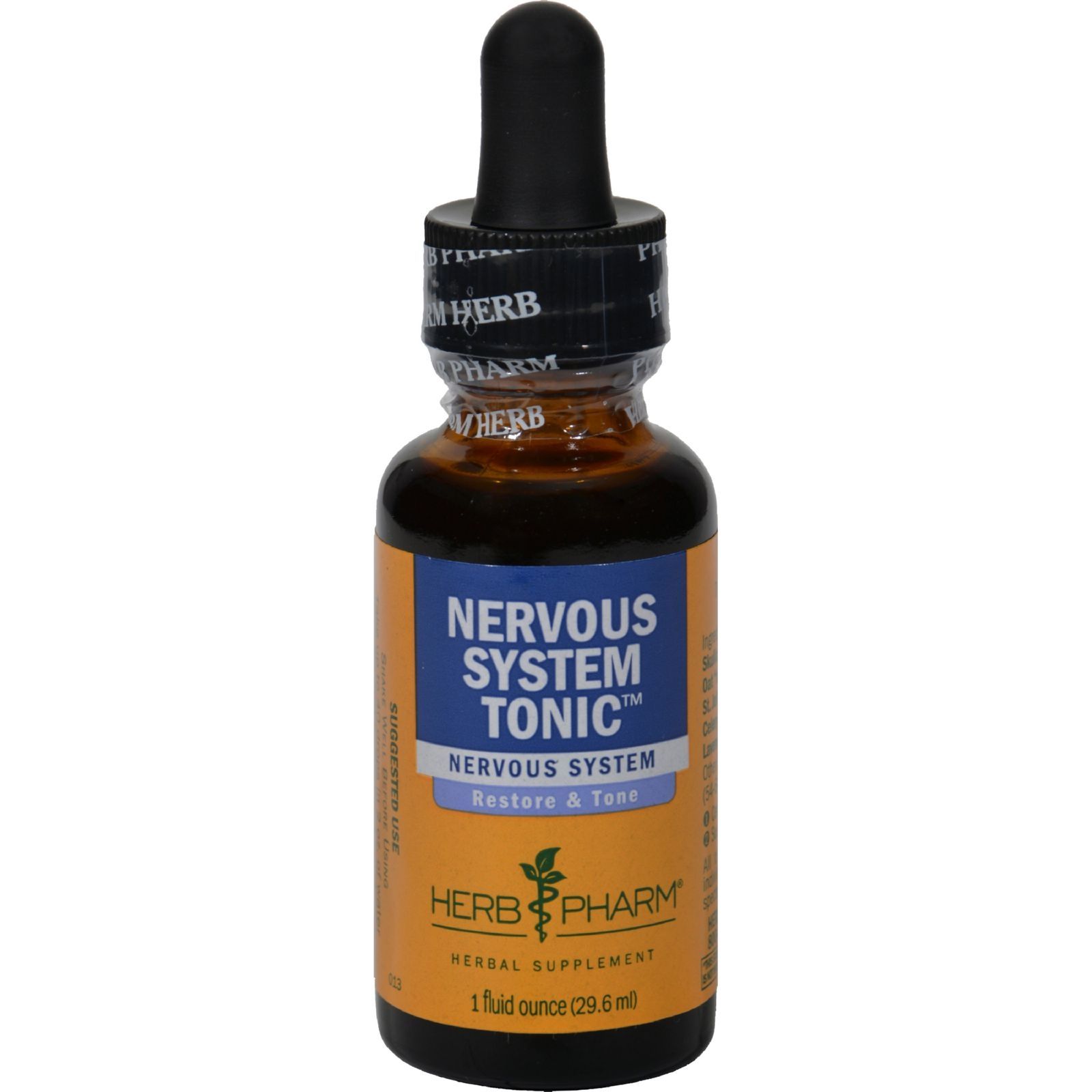  Pharm Nervous System Tonic Compound Liquid al Extract - 1 Fl Oz